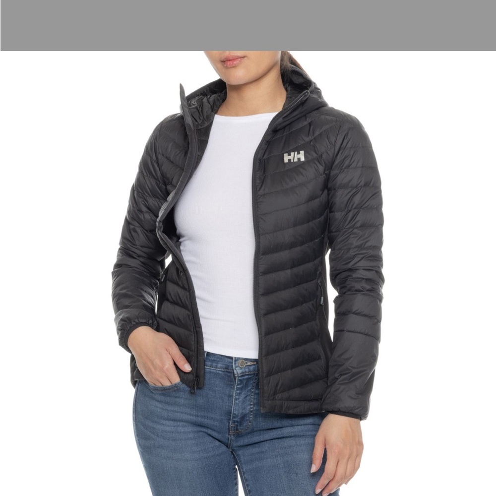 Helly Hansen Women's Black Down Puffer Jacket. Size Small